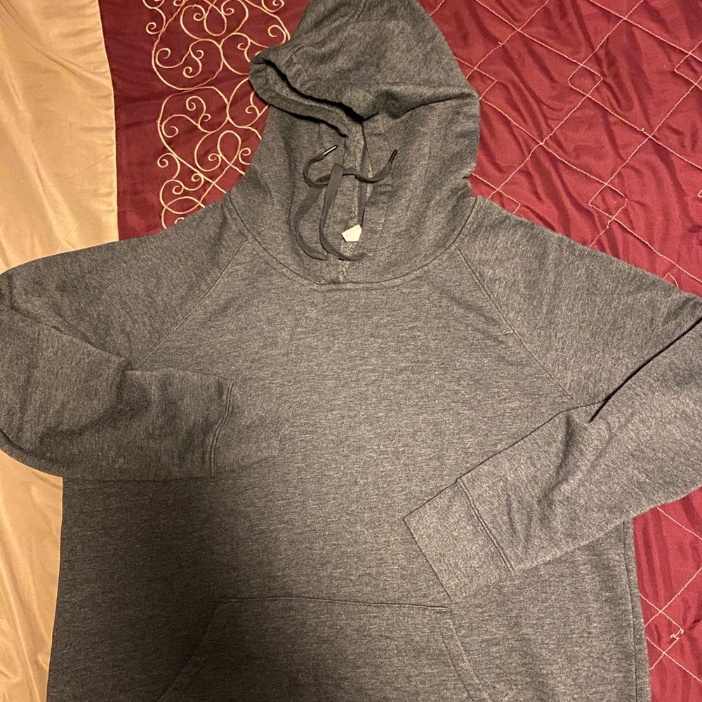 Heather gray sweatshirt